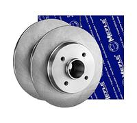 2 discos de freno Meyle 37-15 523 0043/pd
