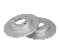 2 Discos De Freno No Ventilados Ø 232 Mm 9 Mm A.B.S. Para Entre Otros VW POLO