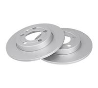 2 Discos De Freno No Ventilados Ø 239 Mm 9 Mm A.B.S. Para Entre Otros VW BORA