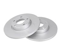 2 Discos De Freno No Ventilados Ø 288 Mm 15 Mm A.B.S. Para Entre Otros AUDI A6
