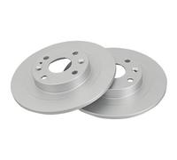 2 Discos De Freno Tipo Sólido A.B.S. Ø 250 Mm Espesor 9 Mm Para Mazda 323
