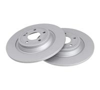 2 Discos de Freno Tipo Sólido A.B.S. Ø 320 mm 12 mm para MERCEDES-BENZ A-KLASSE