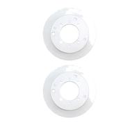 2 Discos de Freno Tipo Sólido A.B.S. 262 mm Ø 10 mm para HYUNDAI SANTAMO
