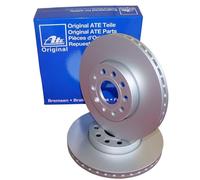 2 discos de freno traseros ATE 280mm para BMW 1