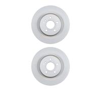 2 Discos De Freno Traseros Ventilados A.B.S. Ø320 Mm 24Mm Para MB E-CLASS