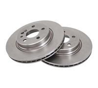 2 Discos de Freno Ventilado Ø 300MM 22MM A. B. S. para U. A. Mercedes-Benz Sl