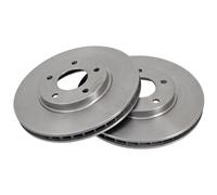 2x Disco de freno ventilado 17051 A.B.S. para JAGUAR DAIMLER