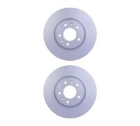 2 Discos De Freno Ventilados Ø 72 Mm 24 Mm HELLA Compatible Con MAZDA RX-8