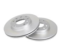2 Discos De Freno Ventilados Ø 274 Mm 24 Mm A.B.S. Para Entre Otros MAZDA 626