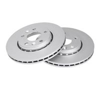 2 Discos De Freno Ventilados Ø 280 Mm 24 Mm A.B.S. Para Entre Otros DACIA DUSTER