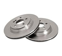 2x Disco de freno ventilado 17113 A.B.S. para MERCEDES-BENZ CLASE S