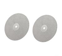 2 discos de solapa recubiertos de diamante de 6 pulgadas/grano 80-3000 ruedas de pulido húmedo para joyas de piedras preciosas, pulido de cristal/disco plano de 150 mm con 0.5 pulgadas para cenador