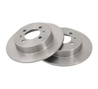 2 Discos Freno A.B.S. Tipo Sólido Ø 258 mm Espesor 9 mm NISSAN ALMERA