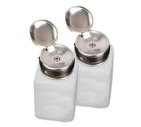 2 dispensadores de alcohol líquido de 200 ml, limpiador de botellas de flujo de soldadura antireflujo