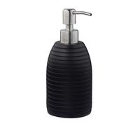2 dispensadores de jabón líquido con bomba 300 ml negro, set