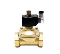 2" DN50 Brass Normally Open Solenoid Valve Switch 220VAC 24VDC 12VDC 110VAC 380VAC DN50 Solenoid Valve(24VAC)