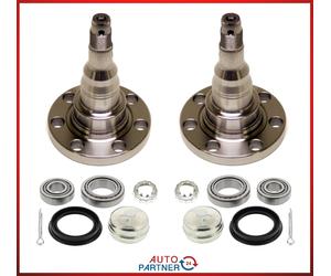 2 Eje + Trasero Juego de Cojinete Rueda Para Freno Tambor Audi 80 Passat Golf