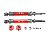 2 ejes de transmisión traseros CVD para camión Traxxas Slash 4x4