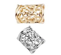 2 elegantes clips de mujer bufandas bufandas hebilla bufanda de seda porta anillos anillos creativos y útiles Practical Treatment