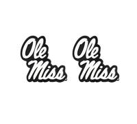 2 emblemas de auto de Mississippi College Town, Southern University Spirit 3D, calcomanía de vinilo impermeable para coche, motocicleta, casco