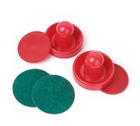 2 empujadores de hockey de aire + 2 asas de hockey de mesa