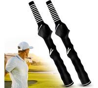2 empuñaduras de entrenamiento de swing de golf, entrenador de agarre para palos de golf para diestros, ayuda a niños y mujeres principiantes a aprender la postura correcta de agarre