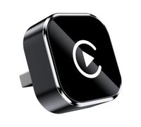 2 en 1 Adaptador CarPlay Inalámbrico, Bluetooth V5.3 Conexión Estable, WiFi 6 de Doble Banda de Alta Velocidad, USB A/C, Bluetooth Car Play Wireless Adapter Dongle para iPhone iOS 10+ & Android 11+