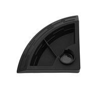 2 en 1 Alimentador de Reptiles Automático, Alimentador de Alimentos del Cuadrante, Tazones Terrario en Forma Ventil (M 10 Pulgadas 121 Agujeros de Salida)