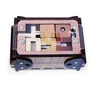 2 en 1 Box - Caja Secreta de Madera - Dificultad 5/6 Increíble - Rompecabezas de Jean-Claude Constantin