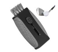 2 en 1 cepillo de limpieza de golf, limpiador de club telescópico | Groove It Brush, Anti Rust Grooverier, herramienta de limpieza de bolsa de golf para Club, madera y cuñas