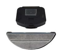 2 en 1 depósito de agua y caja de polvo para mopa Set para limpiar simultáneamente y, accesorios de plástico y microfibra de alta calidad para limpiar y aspirar simultáneamente