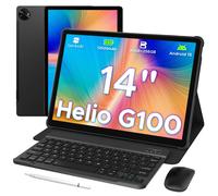 2 en 1 DOOGEE Tab E3 Max Tablet PC Android 15 Gemini AI 14 ''2.1K pantalla 8GB RAM 256GB 13500mAh batería Helio G100 Octa Core 8GB 256GB Blue Set