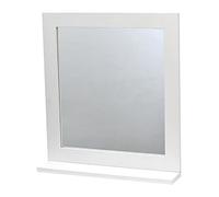 2 en 1 Espejo y Estante de baño - Diseño puro y sencillo