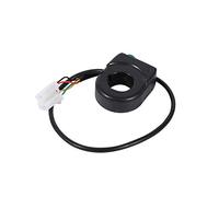 2 en 1 faros de la motocicleta bocina interruptor de encendido/apagado manillar interruptor de control de agarre interruptores para motocicleta scooter bicicleta eléctrica