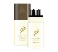 2 en 1 Hair Color Stick & Comb, Graue Hair Hair Cover Hair Color Negro, Cobertura instantánea y color de raíz natural, resistente al agua y al sudor, ideal para el trabajo, viajes y reuniones (A)