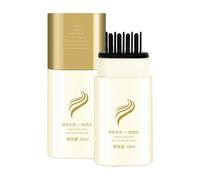 2 en 1 Hair Color Stick & Comb, Graue Hair Hair Cover Hair Color Negro, Cobertura Instantánea y Color de la línea natural, Resistente al agua y al sudor, ideal para el trabajo, viajes y reuniones (C)