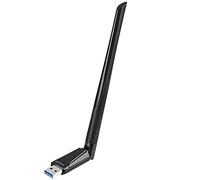 【2 en 1】 Memoria WiFi6 y Bluetooth 5.4 para PC, Adaptador WiFi USB AX900 WiFi6 Dual Band 2.4GHz/5GHz Antena Interna 5DBi Compatible con Windows 11/10/8.1/8/7, para PC/Escritorio/portátil (1300-1)