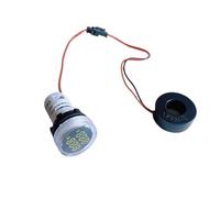 2 en 1 mini voltímetro Digital LED amperímetro AD101-22VAM lámpara indicadora de AD16-22VAM AC50-500V 0-100Amp 22mm(AD16-22VAM green)