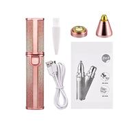 2 en 1 Mujeres Epiladores Trimmer Eléctrico Trimmer Depilación Lady Shaver Face Razor USB Removedor de cabello recargable hembra (Color : MT096P)