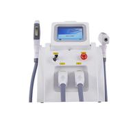 2 en 1 OPT IPL Q-Switched Nd:YAG E-Light Para Rejuvenecimiento Cutáneo y Depilación + Máquina Láser de Picosegundos Para Tratamiento de Manchas, Pecas y Renovación Cutánea