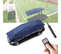 2 en 1 paraguas de la cochera del automóvil, toldo plegable del control remoto con la batería extraíble, refugio portátil a prueba de viento al aire libre para los coches que acampan protección de la