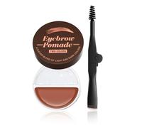 2 en 1 Pasta para Cejas Con Pincel Bicolor Pomada De Cejas Crema De Estilismo Para Cejas Densidad Y Aspecto Natural
