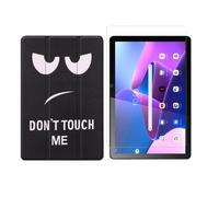 2 en 1 Set para Lenovo Tab M10 3. Gen. 2022 TB-328F 10.1 Pulgadas Funda+Cristal