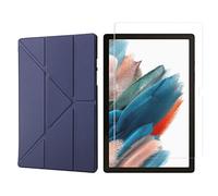2 en 1 Set para Samsung Galaxy Tab A8 SM-X200 X205 10.5" con funda delgada para tablet + funda protectora de vidrio templado