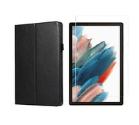 2 en 1 Set para Samsung Galaxy Tab A8 SM-X200 X205 10.5" con funda para tablet inteligente + funda protectora de vidrio templado