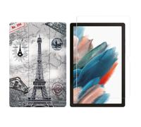 2 en 1 Set para Samsung Galaxy Tab A8 SM-X200 X205 10.5 Pulgadas Funda + Vidrio