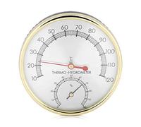 2 en 1 Termómetro de Sala de Sauna Higrotermógrafo Termómetro Higrómetro Sauna Habitación para Casas Oficinas Talleres Escuelas Mercados Almacenes