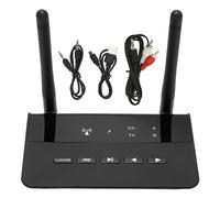 2 en 1 Transmisor Receptor Bluetooth 5.2, Adaptador Emisor Audio Bluetooth AptX Baja Latencia HiFi, Adaptador Bluetooth Audio Jack 3.5mm Aux y Puerto, para PC Coche Avión