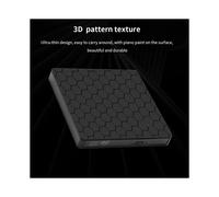 2 en 1 USB3.0 C Slim Externo DVD RW CD Writer Drive Burner Reader Player Unidades Ópticas para Computadora Portátil Grabadora de DVD