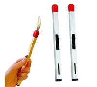 2 encendedores creativos de cerillas, encendedores de butano con forma de cerilla, encendedores de butano multiusos con forma de cerilla, encendedores de butano recargables for cocina, barbacoa, campi